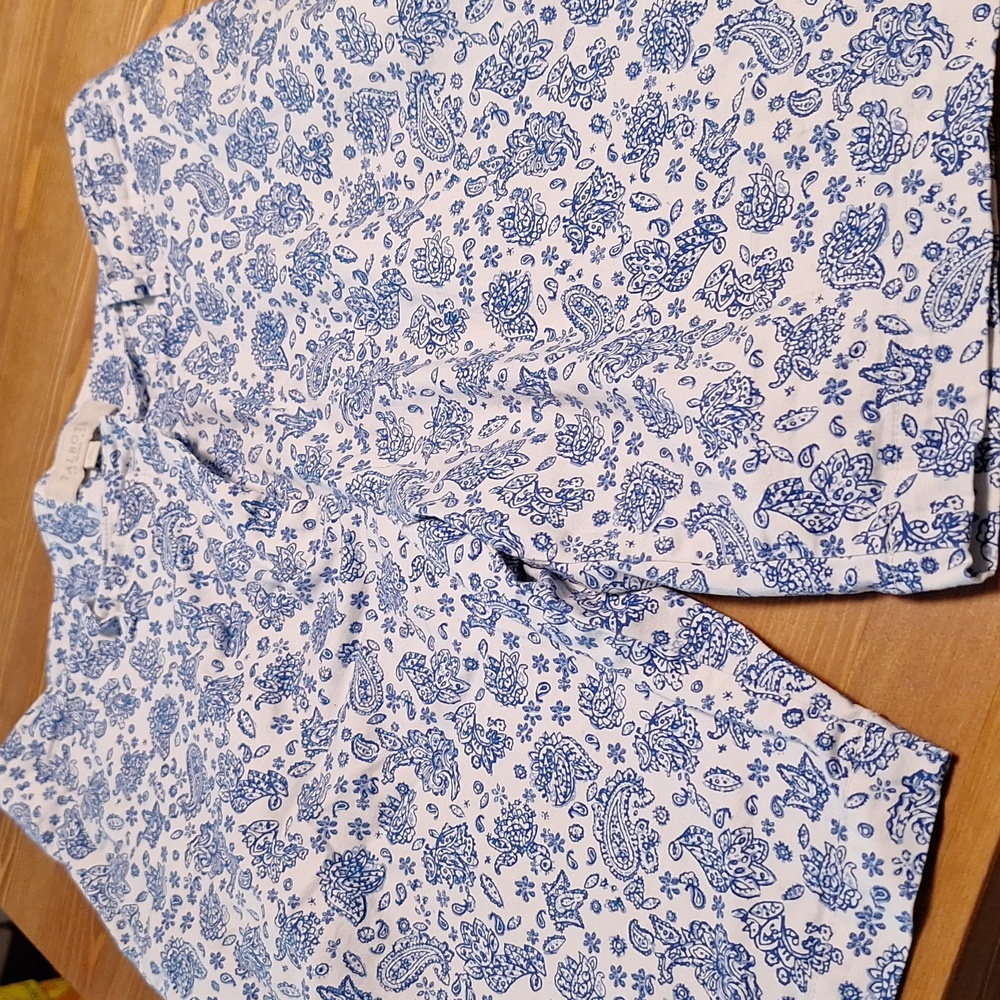 Talbots Shorts Floral Print 14p